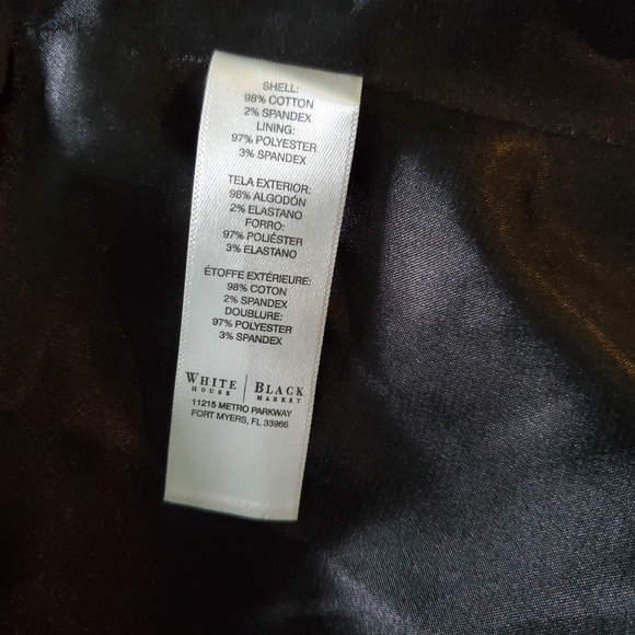 WHBM Strapless Bustier Floral Top Size 2 - Picture 11 of 13